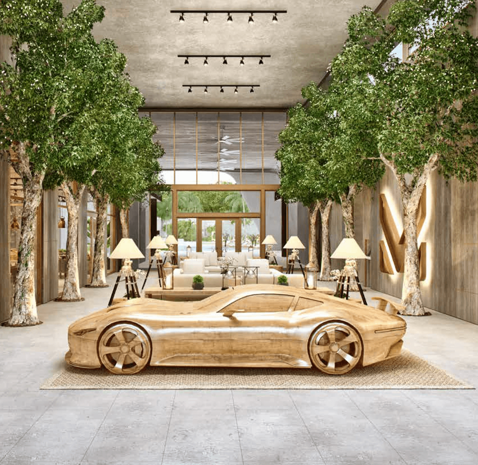 MAGIC VILLAGE BY PININFARINA view